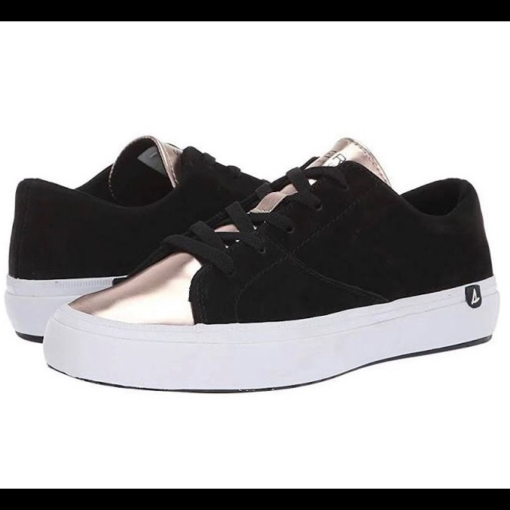 Sperry Top-Sider Black & Rose Gold